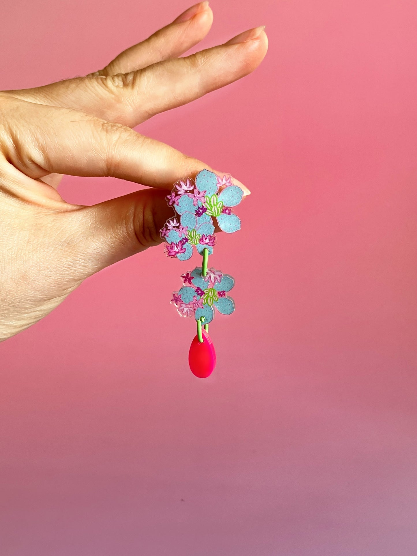 Botanical wearables- Sedum Rose Carpet