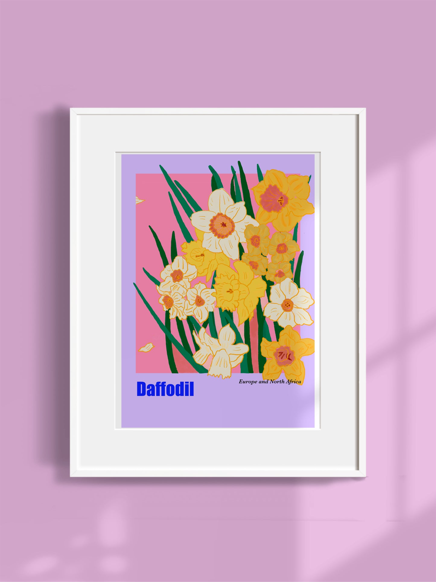Botanical Print-Daffodil (Unframed)