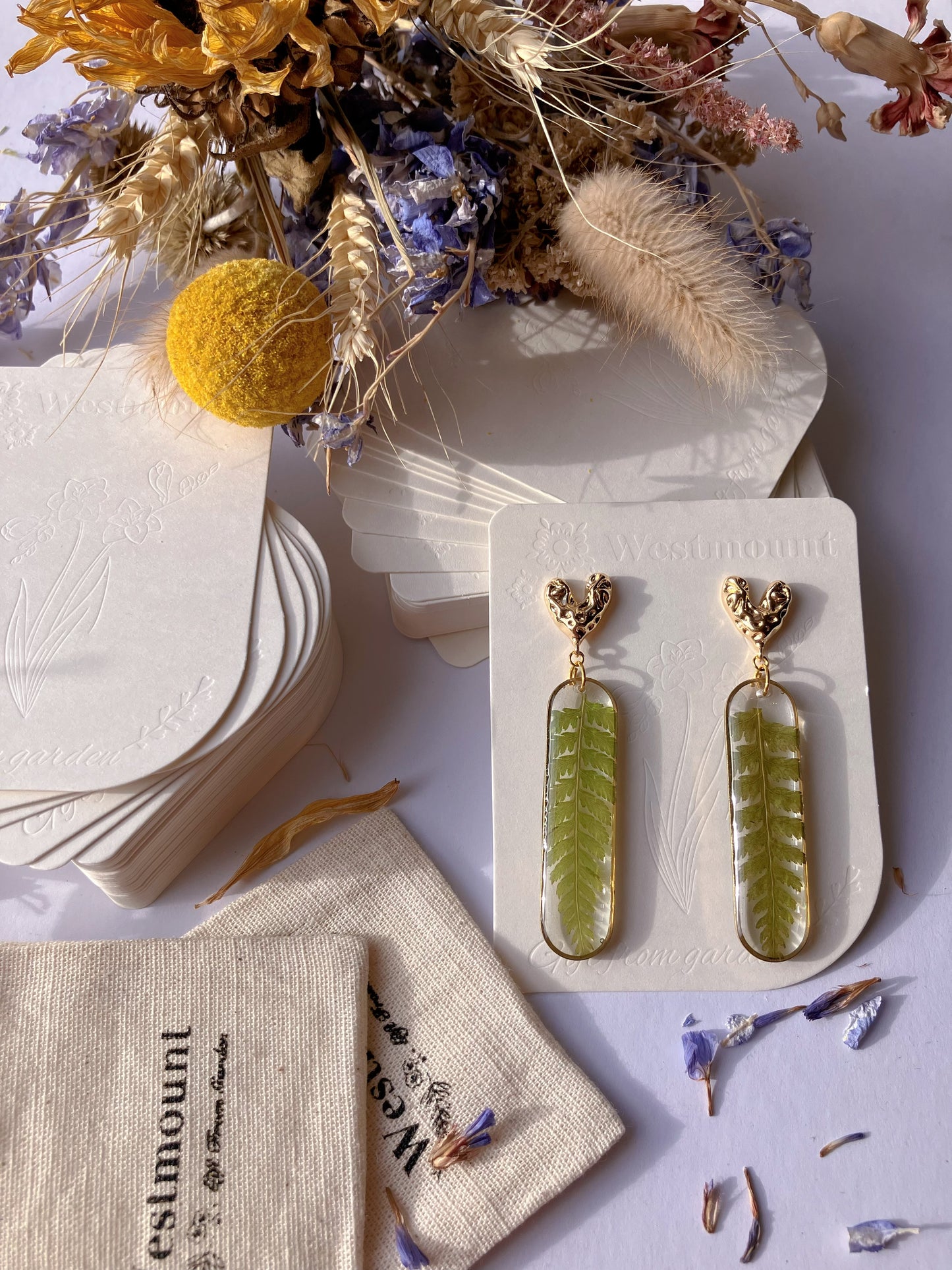 fern Earrings-Gift From Gardens 007