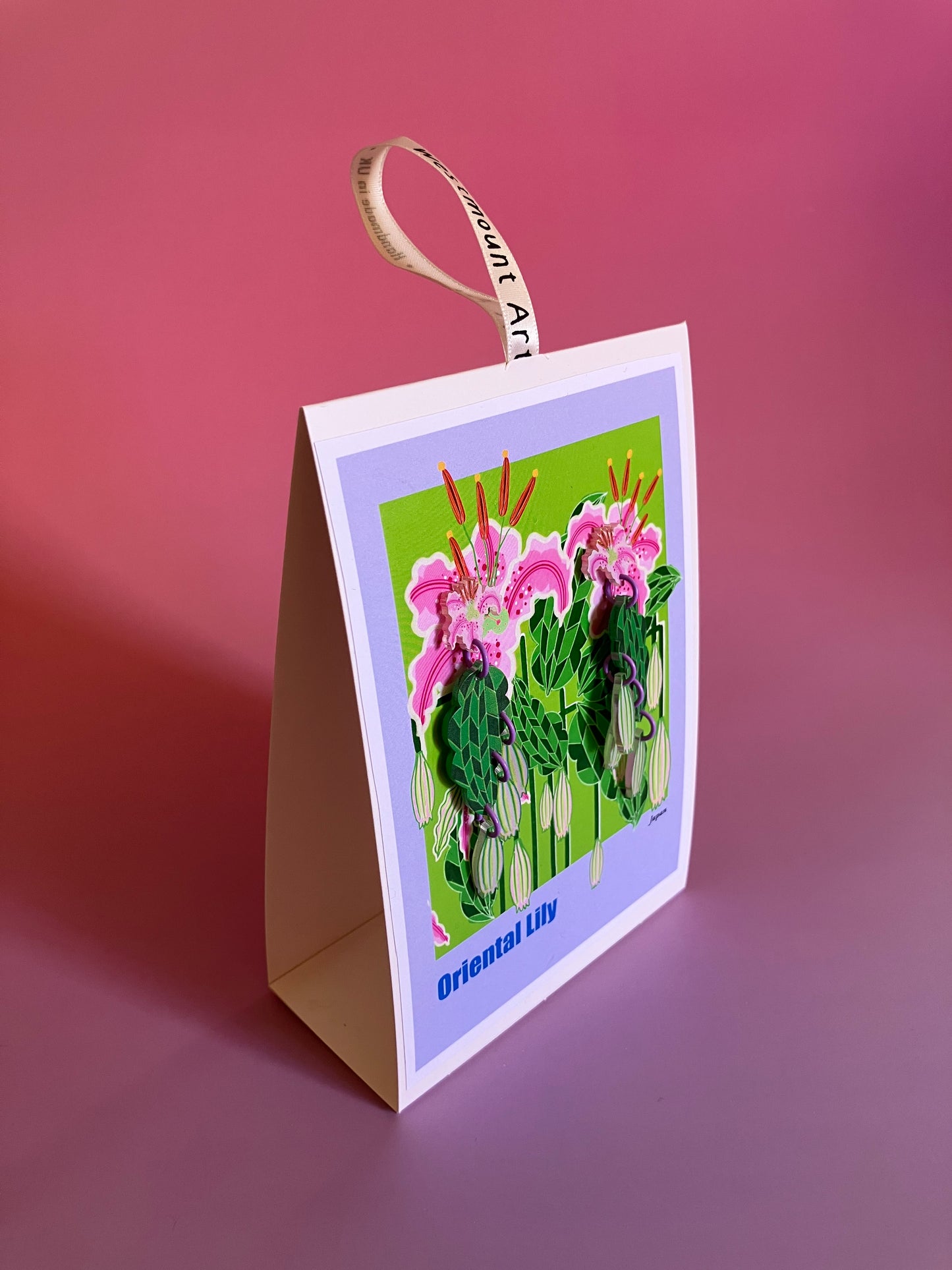 Botanical Wearables - Oriental Lily