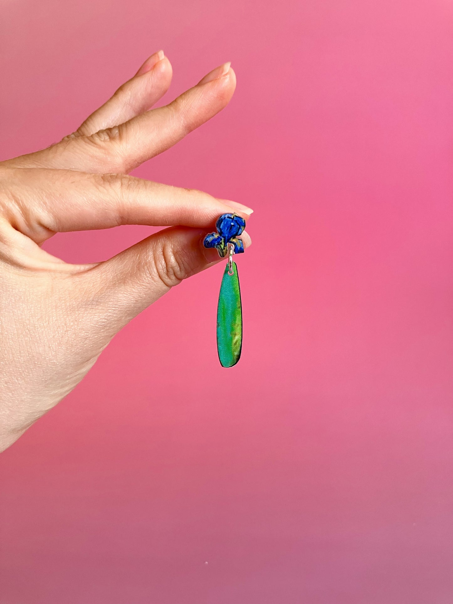 Wearable Masterpieces- Irises