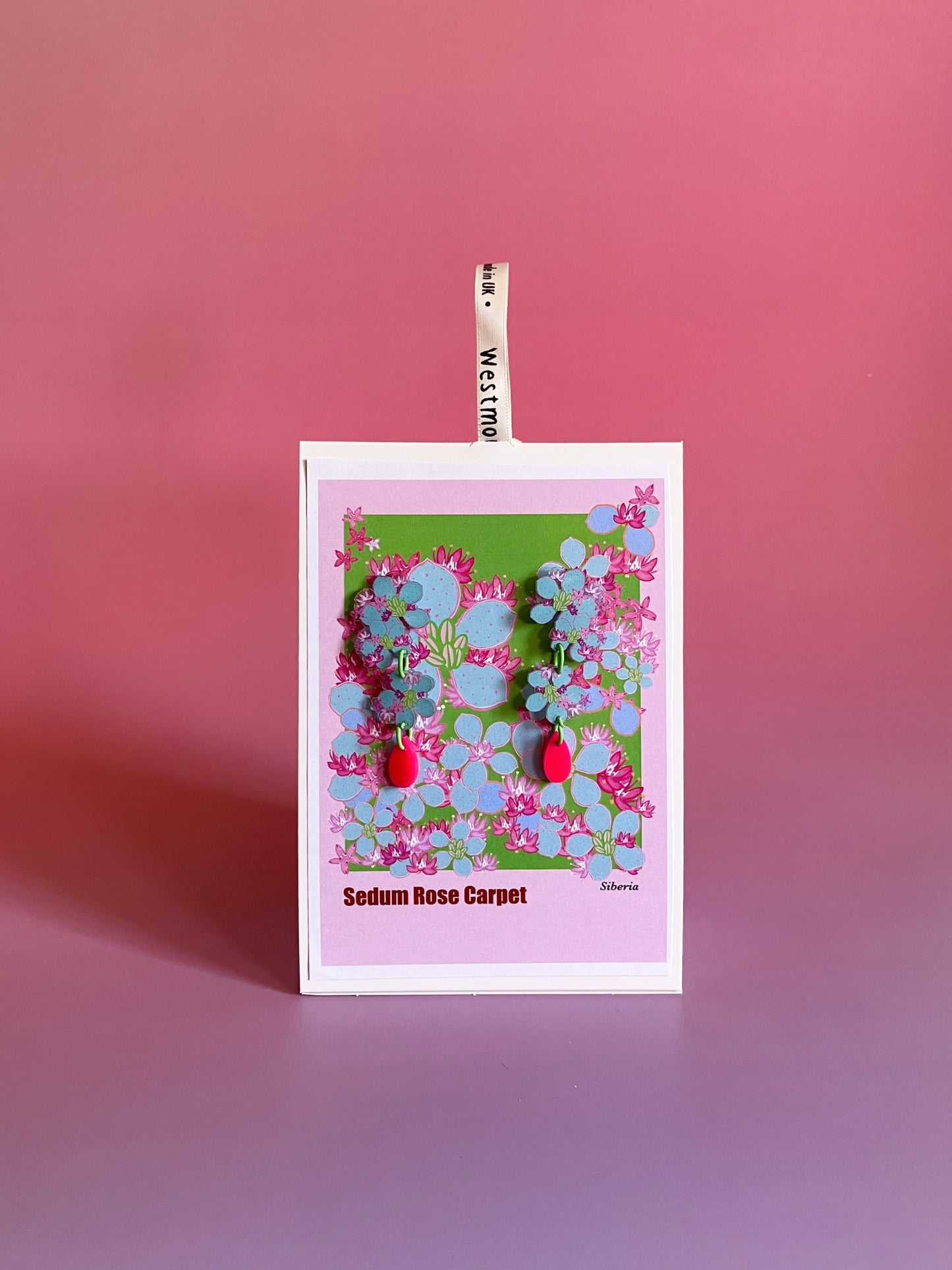 Botanical wearables- Sedum Rose Carpet