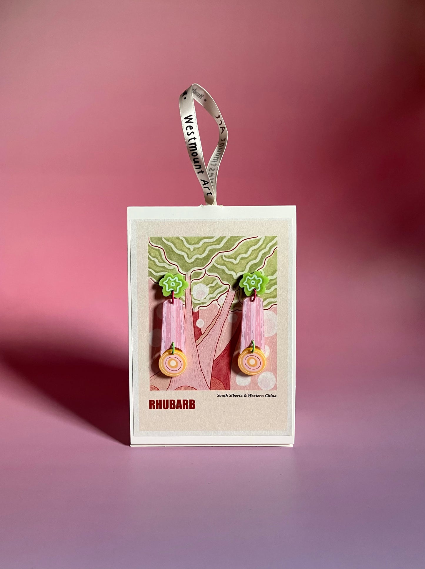 Botanical Wearables- Rhubarb