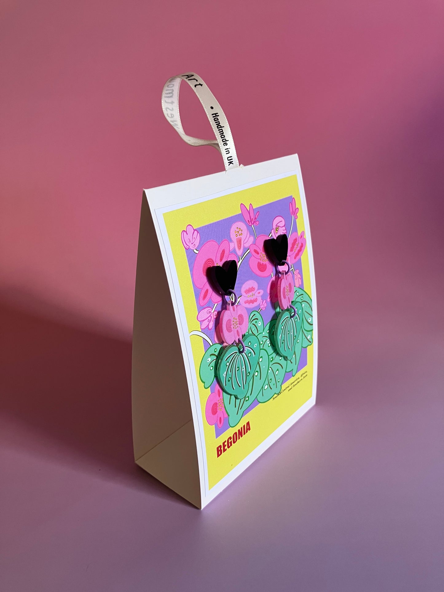 Botanical Wearables- Begonia