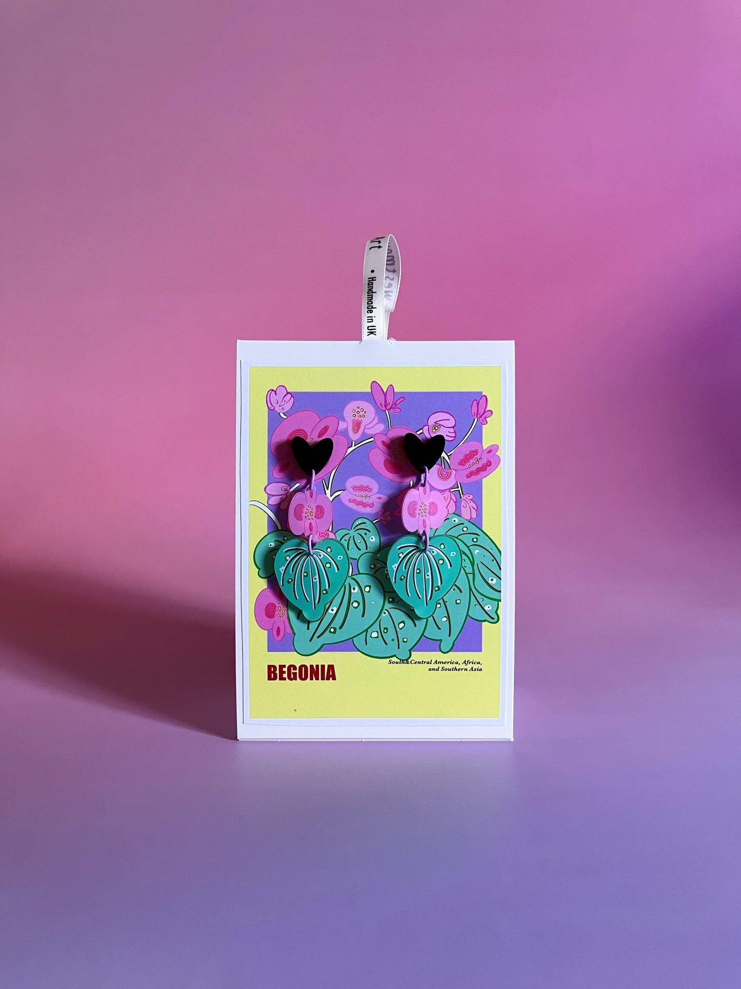 Botanical Wearables- Begonia