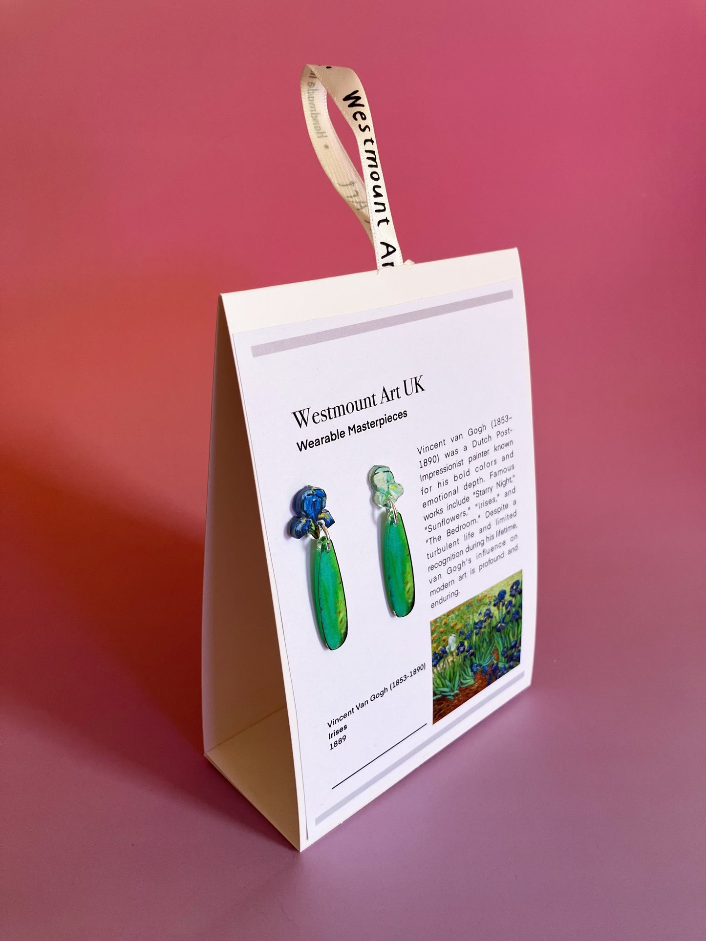Wearable Masterpieces- Irises