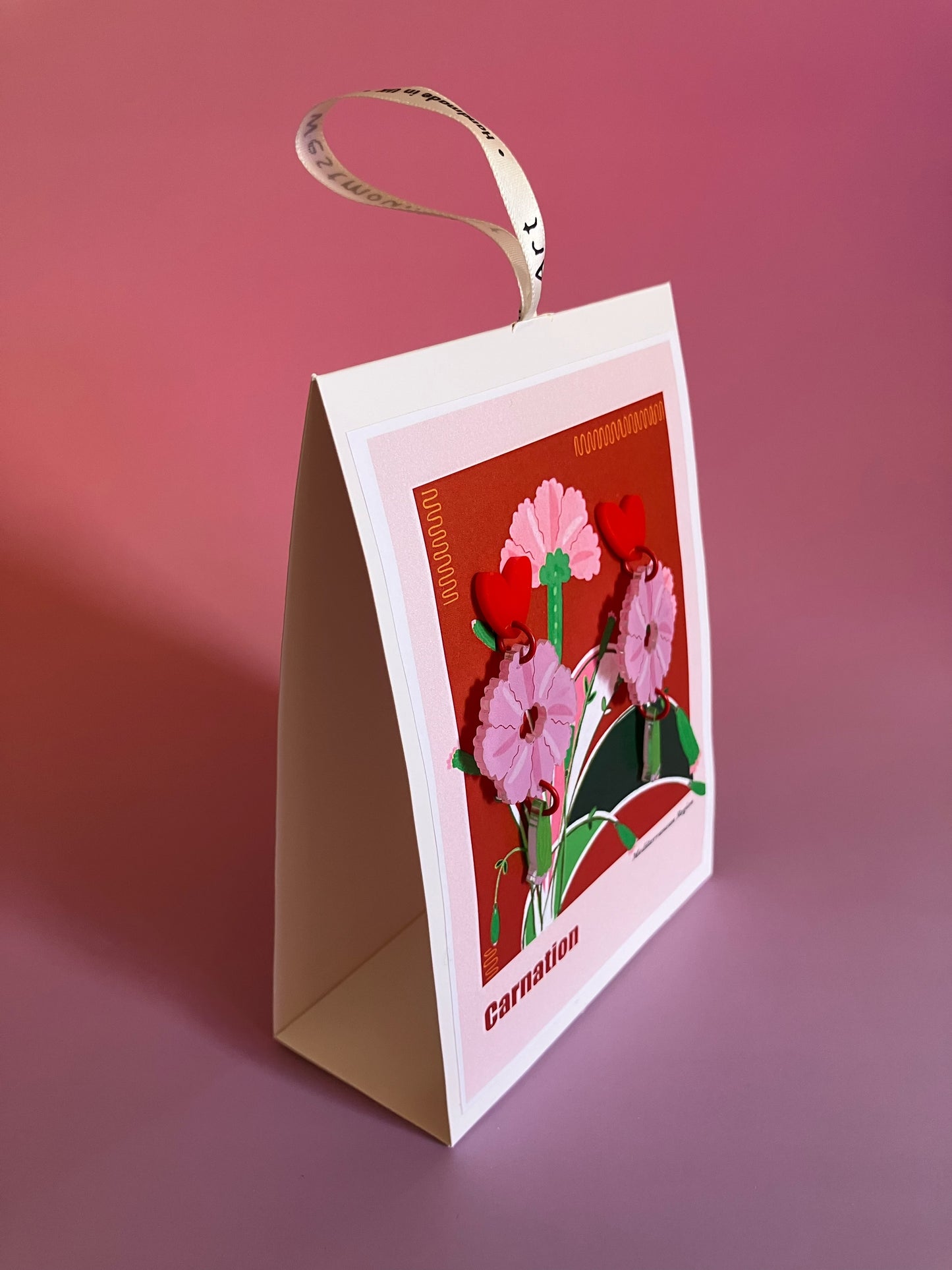 Botanical Wearables- Carnation