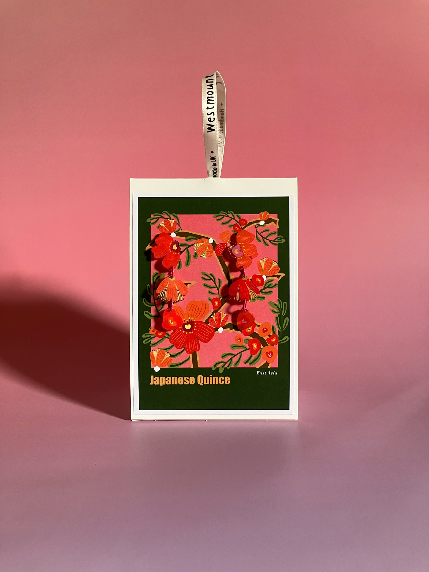 Botanical Wearables- Japanese Quince