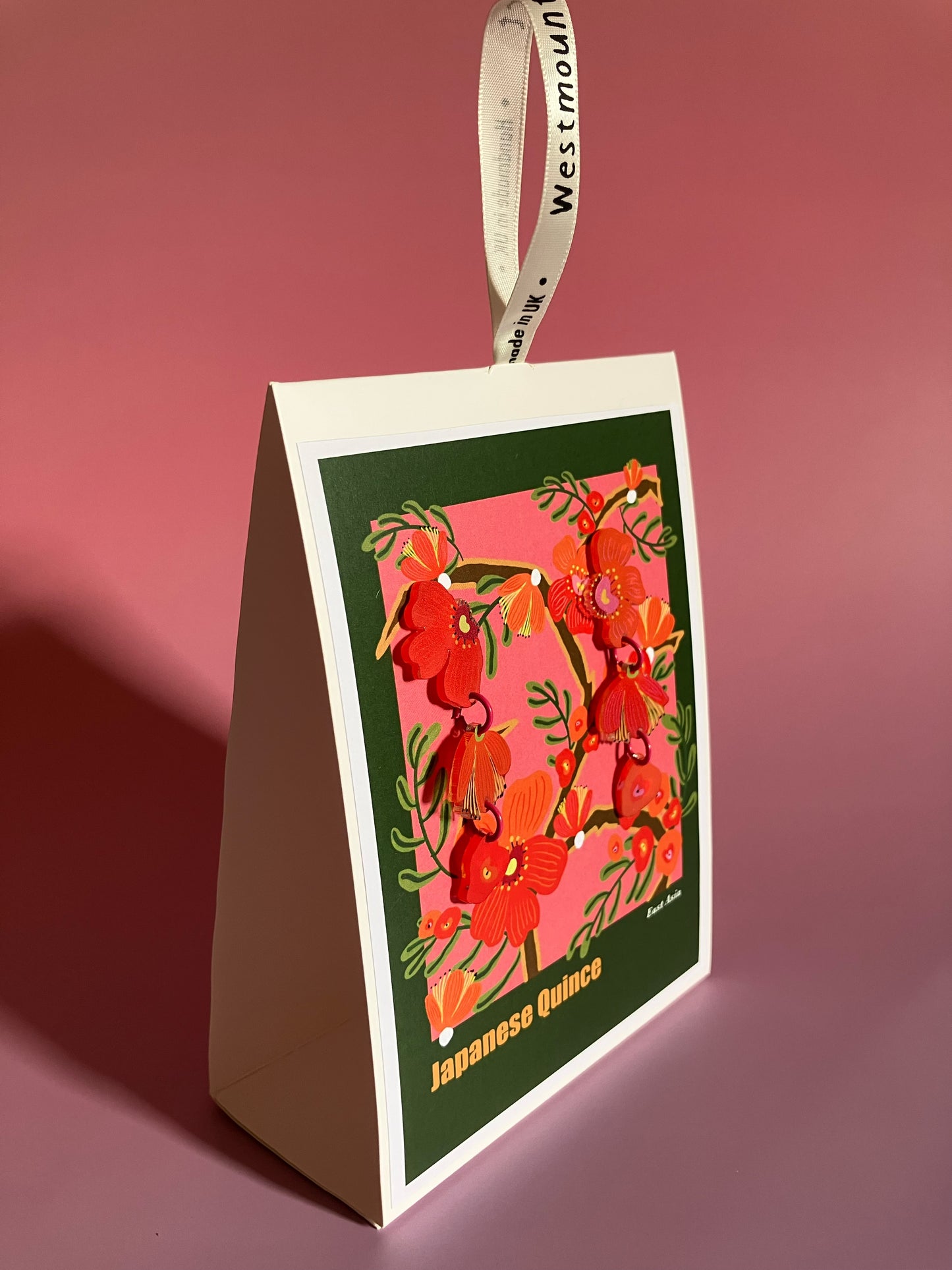 Botanical Wearables- Japanese Quince