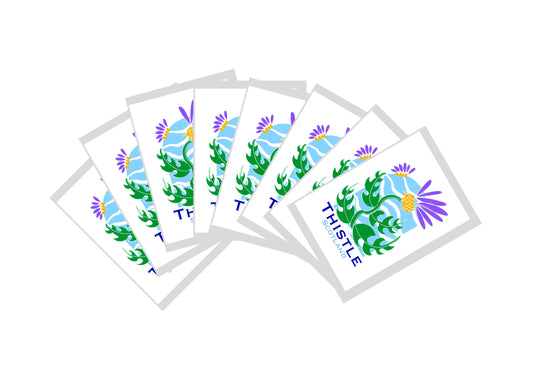 Greeting cards（Thistle）24 Pack