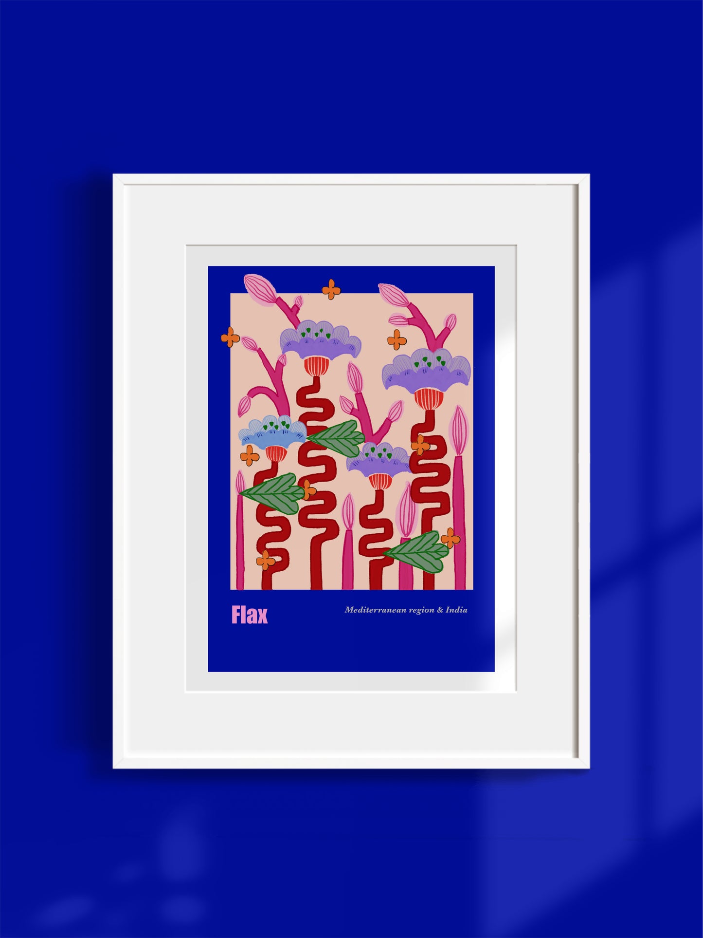 Flax Art Print (Unframed)