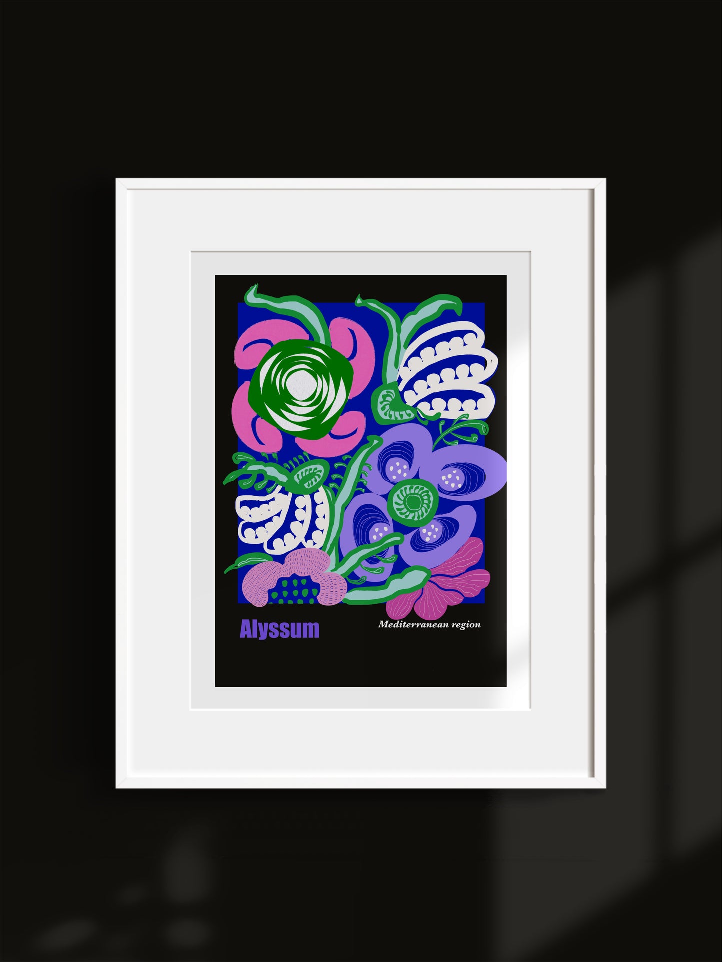 Alyssum Art Print (Unframed)