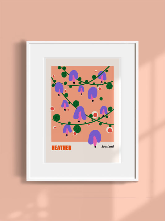 Heather Art Print (Unframed)