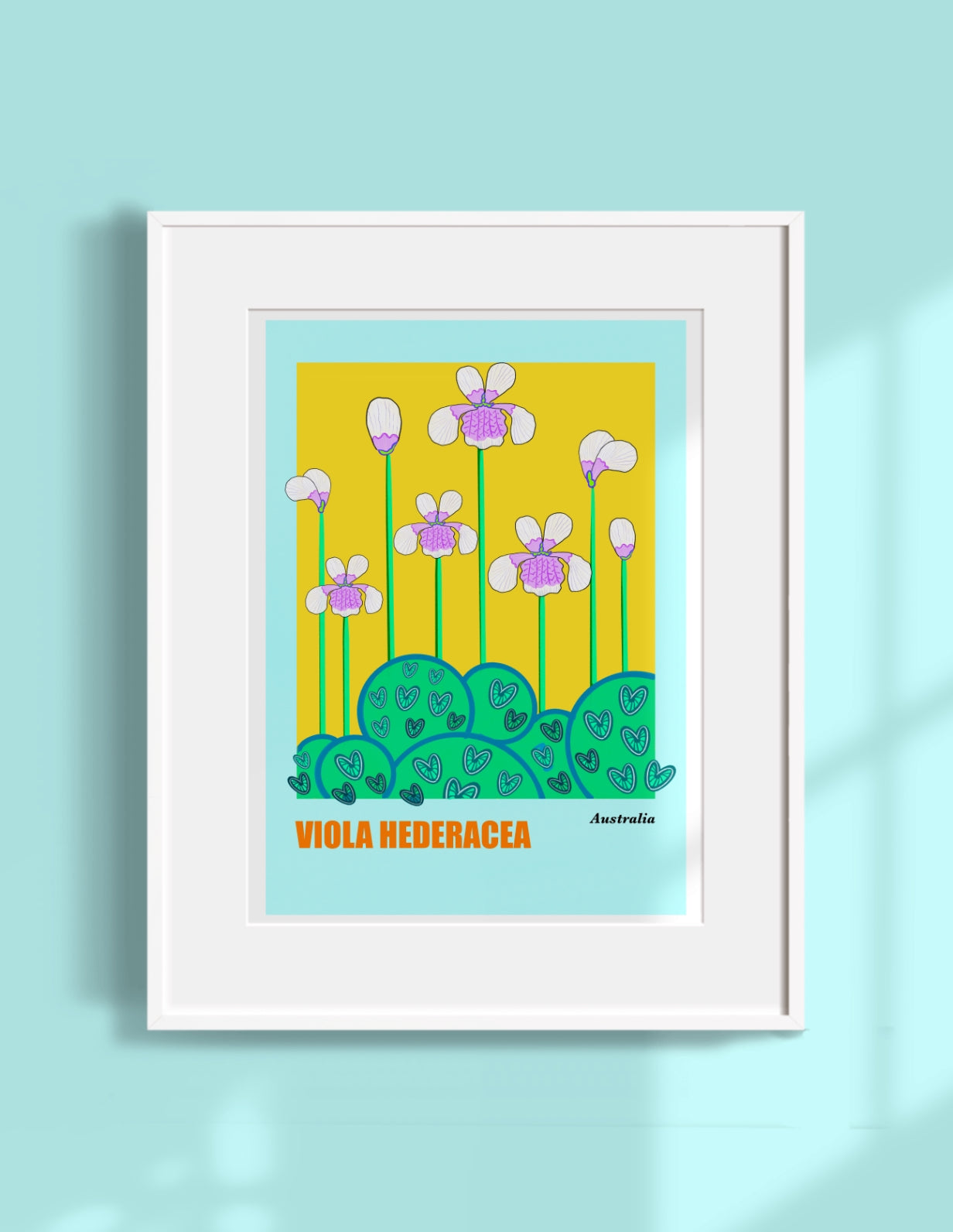 Viola Art Print - Unframed