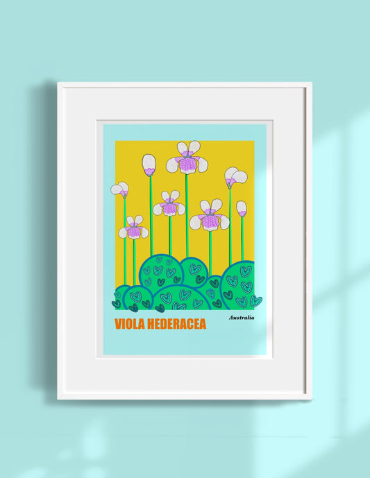 Viola Art Print - Unframed